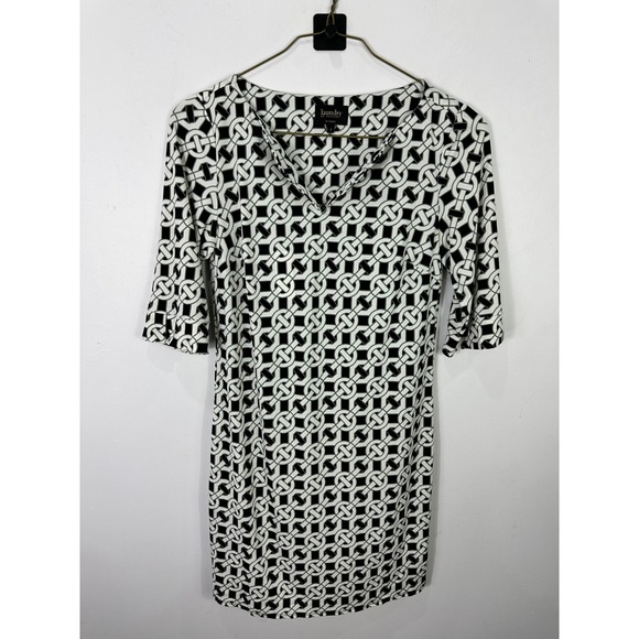 Laundry By Shelli Segal Dresses & Skirts - Laundry Shelli Segal Chain Print Sheath Dress Womens 2 Office Mod Preppy Retro